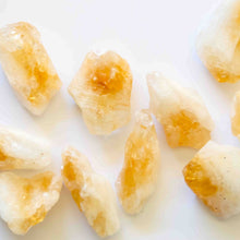 Load image into Gallery viewer, Raw Citrine Crystal Points