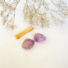 Load image into Gallery viewer, Purple Amethyst Palm Stone, Meditation Crystal