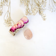 Load image into Gallery viewer, Pink Rose Quartz Pocket Stone, for Love &amp; Healing