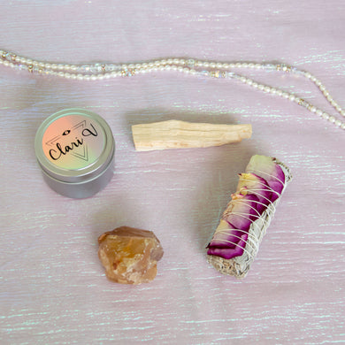 Get Motivated Crystal Kit with Honey Calcite