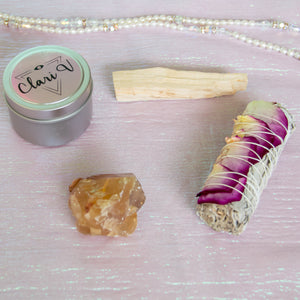 Get Motivated Crystal Kit with Honey Calcite