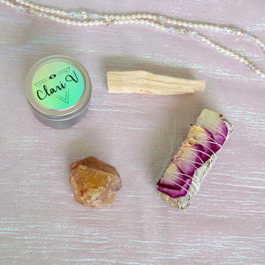 Get Motivated Crystal Kit with Honey Calcite
