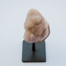 Load image into Gallery viewer, Pink Amethyst Oval on Black Stand