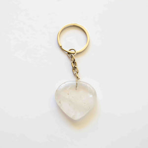 Crystal Heart Keychains